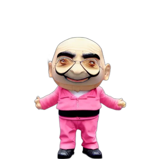 staff, mask, face, creature transparent PNG cut-out