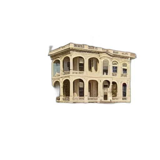 building, furniture, crown, jewelry, 3d render, photorealistic, concept art, pixel art transparent PNG cut-out