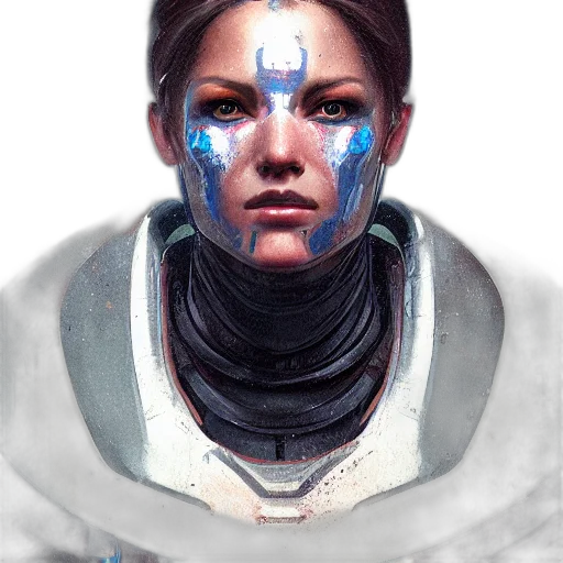 face, robot, mask, staff transparent PNG cut-out