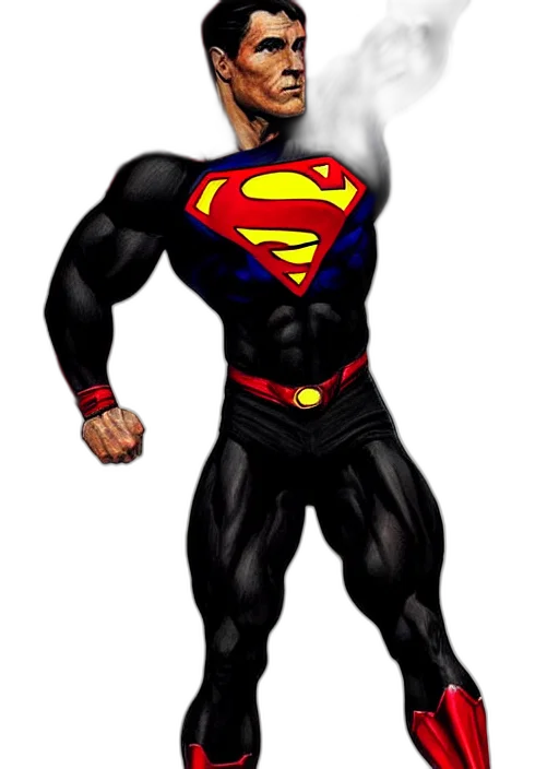 comic book art, cartoon, concept art, 3d render, portrait, crossfit, bodybuilder, sprinter transparent PNG cut-out