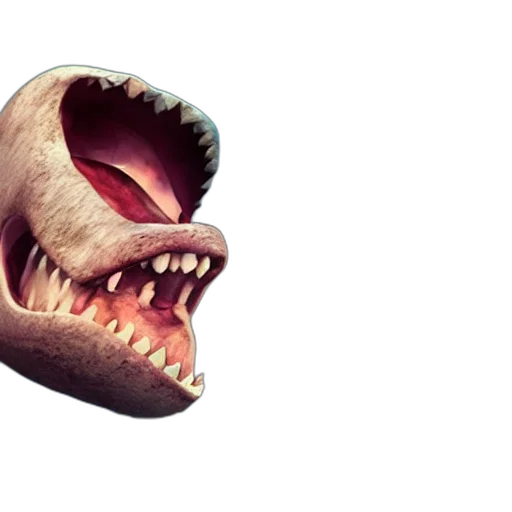creature, mask, face, animal, concept art, 3d render, photorealistic, pixel art transparent PNG cut-out