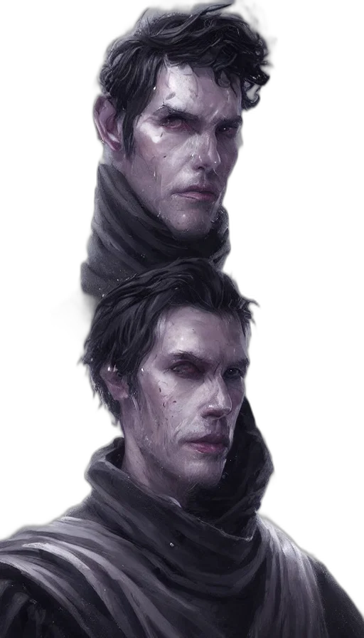 face, mask, concept art, fantasy art transparent PNG cut-out