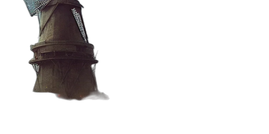 hat, building, crown, robot transparent PNG cut-out