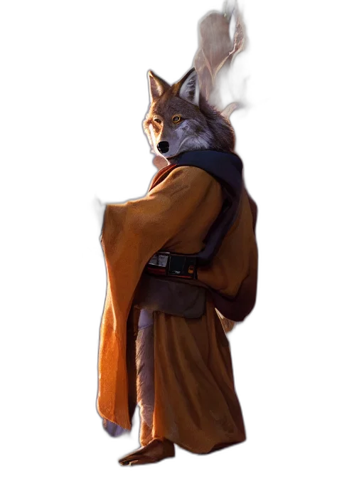 staff, mask, jacket, animal transparent PNG cut-out