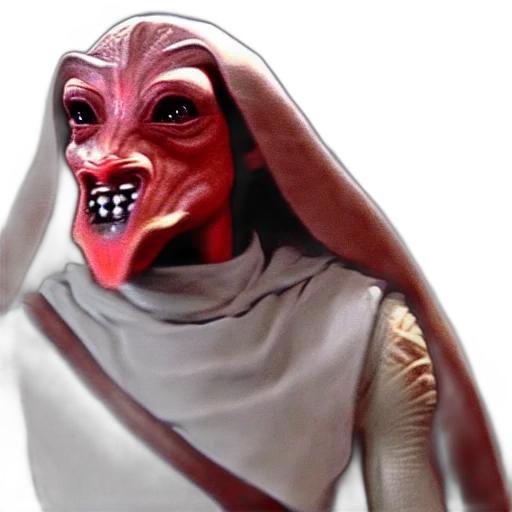 mask, creature, robot, face, 3d render, concept art, outer space, sith transparent PNG cut-out