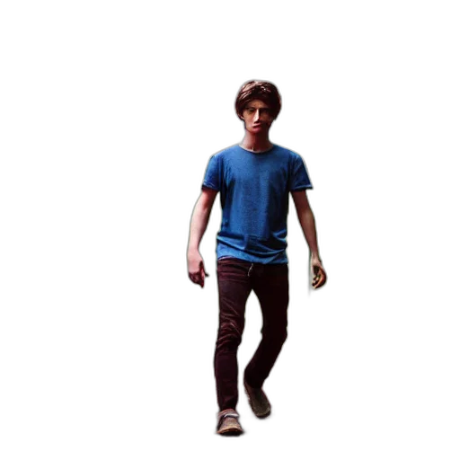robot, creature, jacket, shoes, 3d render, concept art, pixel art, photorealistic transparent PNG cut-out