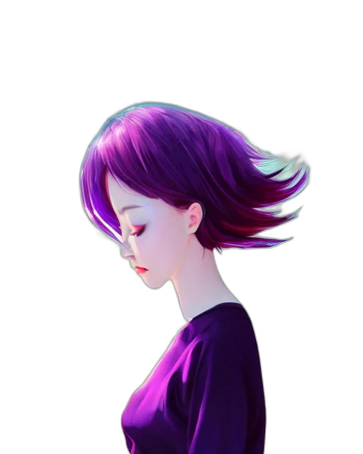 dress, hair, face, crown transparent PNG cut-out