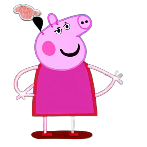 staff, animal, dress, food, cartoon, 3d render, concept art, photorealistic transparent PNG cut-out
