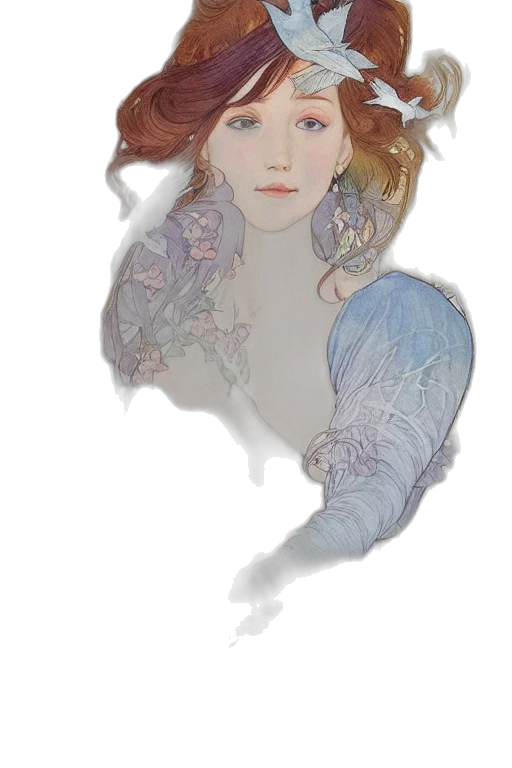 dress, crown, jewelry, face transparent PNG cut-out