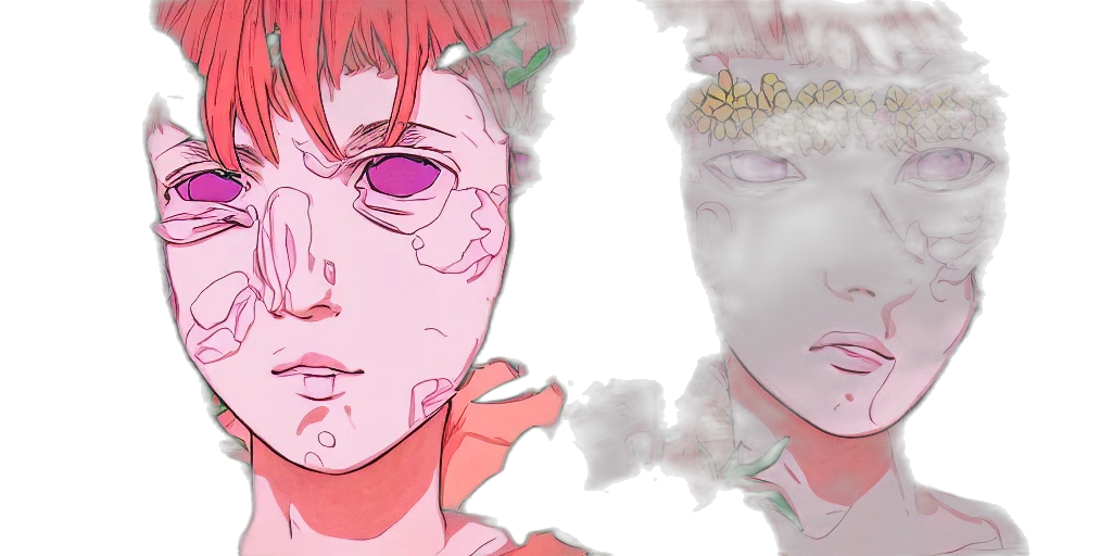 anime, vaporwave, concept art, watercolor, fire, outer space, underwater, forest transparent PNG cut-out