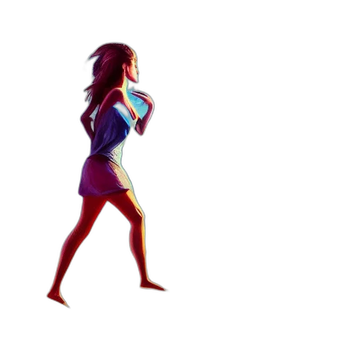 dress, robot, jacket, concept art transparent PNG cut-out