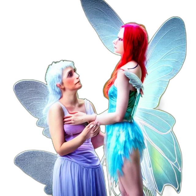 fantasy art, concept art, 3d render, photorealistic, underwater, forest, pastel, blue transparent PNG cut-out