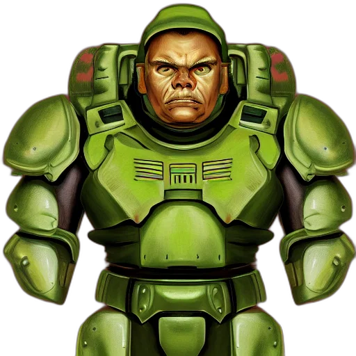 robot, face, concept art, pixel art transparent PNG cut-out
