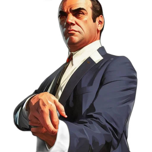 staff, jacket, face, weapon transparent PNG cut-out