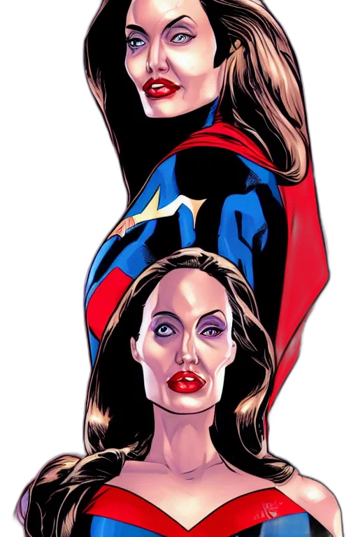 comic book art, concept art, cartoon, portrait transparent PNG cut-out