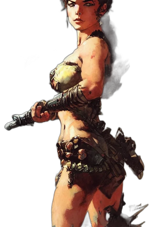 weapon, dress, concept art, fantasy art transparent PNG cut-out