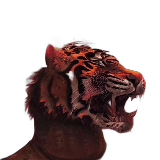 animal, dragon, creature, mask, photorealistic, 3d render, concept art, fantasy art transparent PNG cut-out