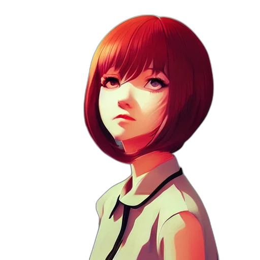 face, jacket, robot, staff transparent PNG cut-out