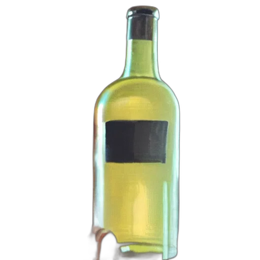 bottle, staff, food, weapon, 3d render, photorealistic, placed, table transparent PNG cut-out