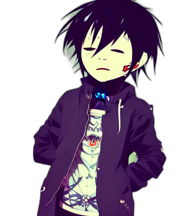 jacket, staff, cartoon, anime transparent PNG cut-out
