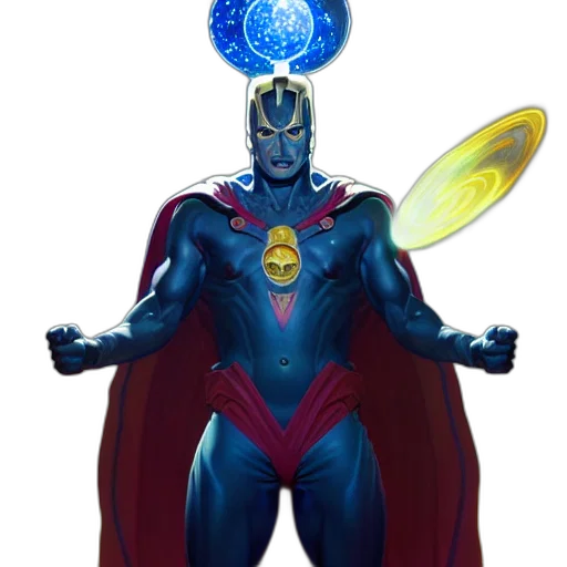 staff, concept art, comic book art, fantasy art, horror, cosmic, god, powered transparent PNG cut-out