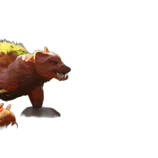 creature, animal, dragon, concept art, 3d render, fantasy art, pixel art, cute transparent PNG cut-out