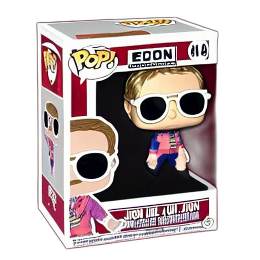 elton, john, funko, pop transparent PNG cut-out