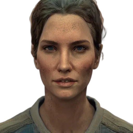 face, staff, robot, creature transparent PNG cut-out