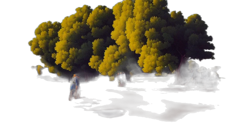 tree, creature, robot, jacket transparent PNG cut-out