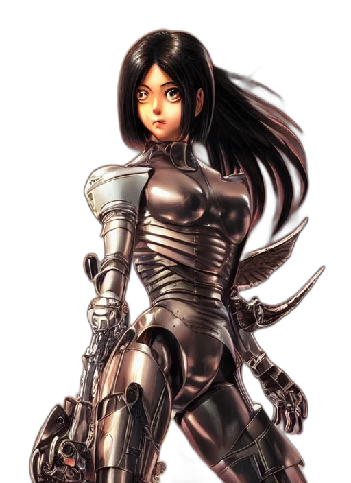 robot, weapon, concept art, comic book art transparent PNG cut-out