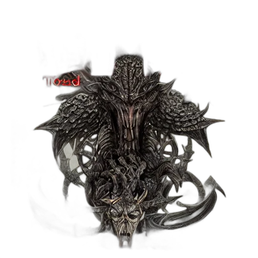 dragon, mask, creature, crown transparent PNG cut-out