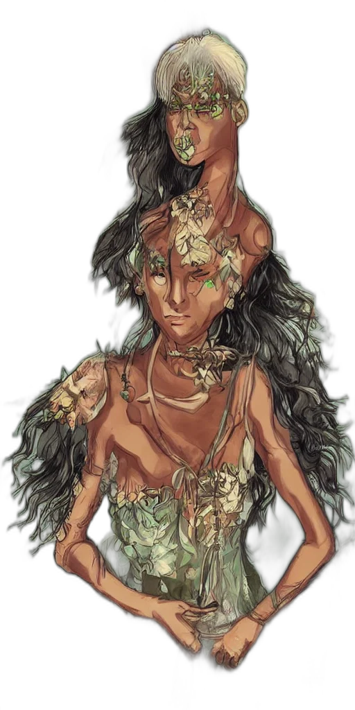 mask, creature, face, crown transparent PNG cut-out