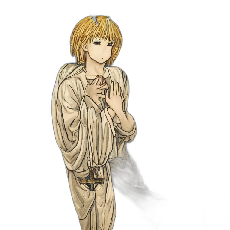 staff, dress, sword, concept art transparent PNG cut-out