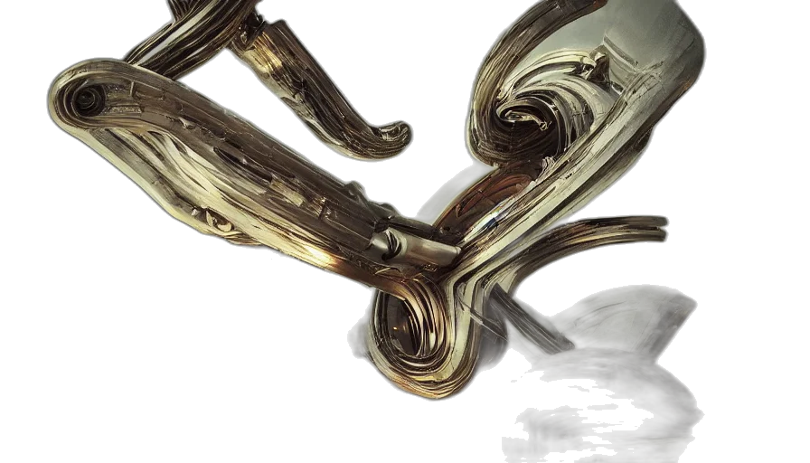 robot, jewelry, sword, weapon, concept art, 3d render, photorealistic, abstraction transparent PNG cut-out