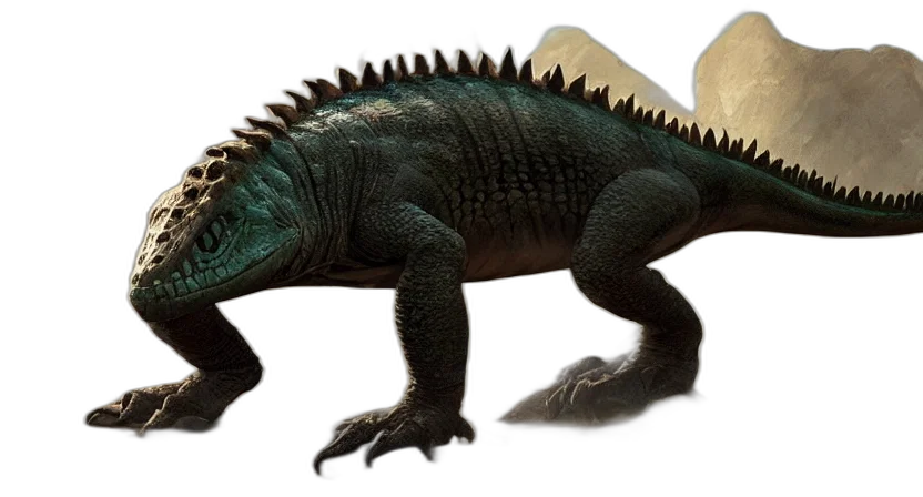 dragon, creature, animal, hat, 3d render, concept art, photorealistic, giant transparent PNG cut-out