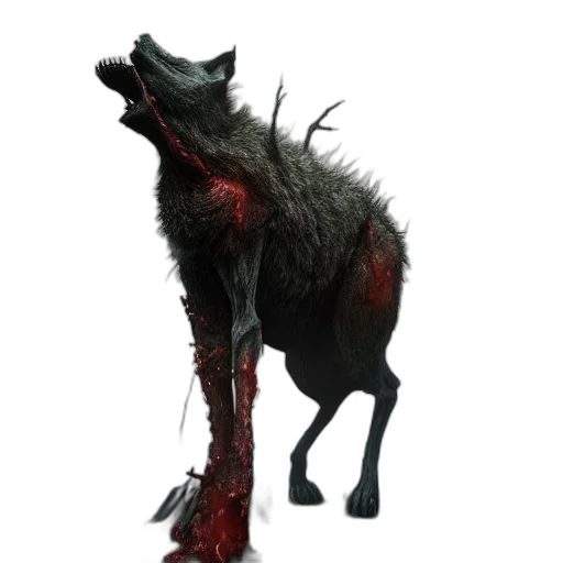 animal, creature, staff, weapon transparent PNG cut-out