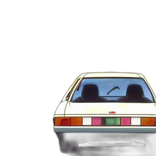 car, robot, face, weapon transparent PNG cut-out