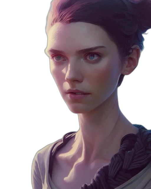 face, staff, crown, concept art, photorealistic, fantasy art, oil painting, dark transparent PNG cut-out