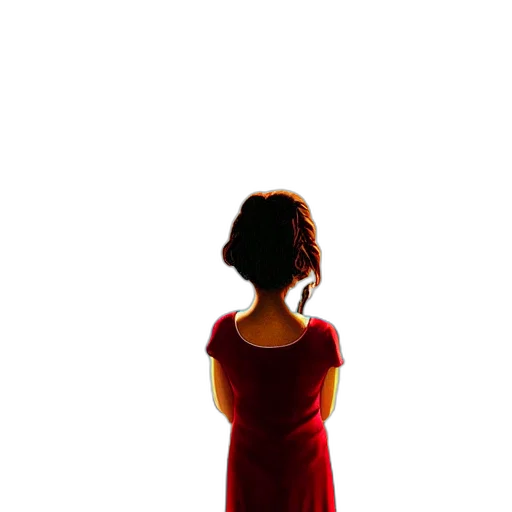 dress, staff, face, crown, photorealistic, 3d render, oil painting, concept art transparent PNG cut-out