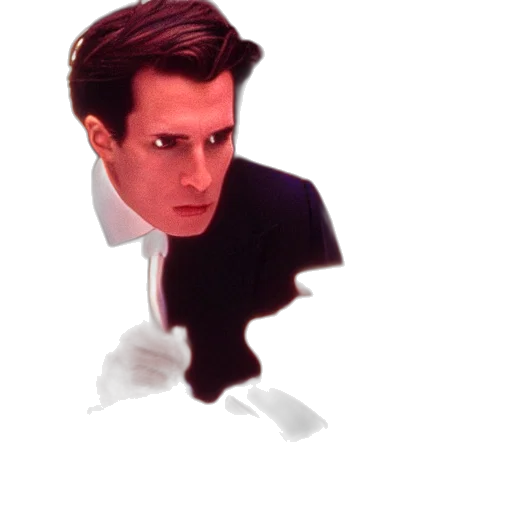 face, hair, mask, jacket transparent PNG cut-out