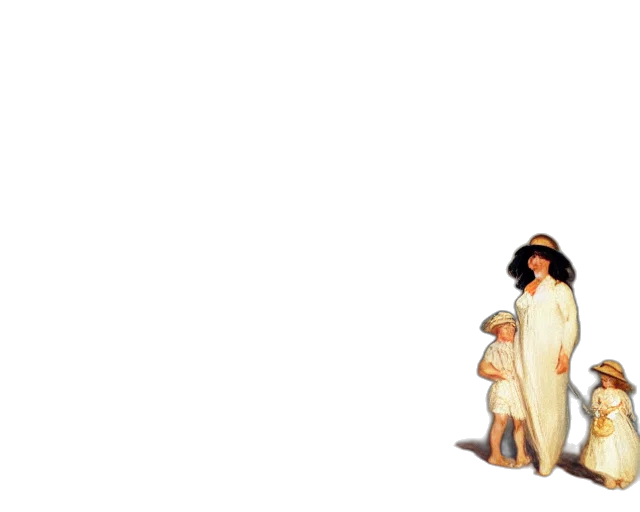 hat, staff, umbrella, dress transparent PNG cut-out