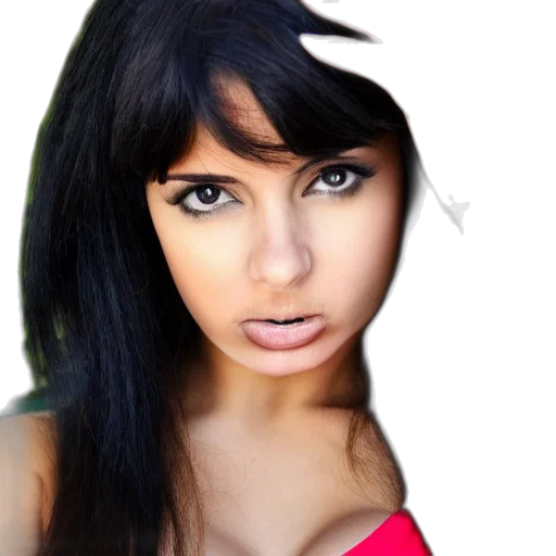 face, hair, creature, hat transparent PNG cut-out