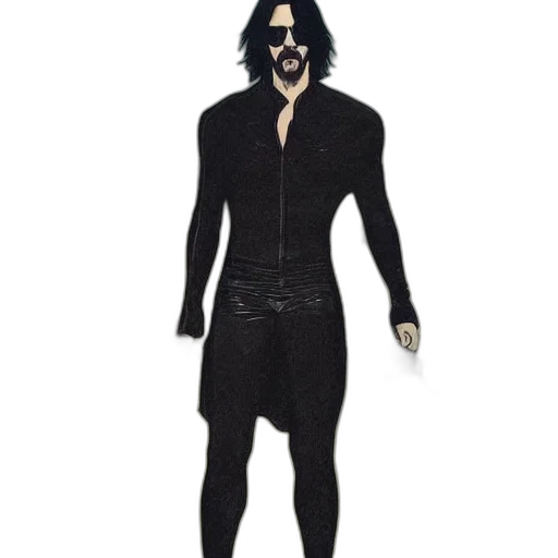 jacket, creature, mask, concept art, comic book art, cartoon, fantasy art, dark transparent PNG cut-out