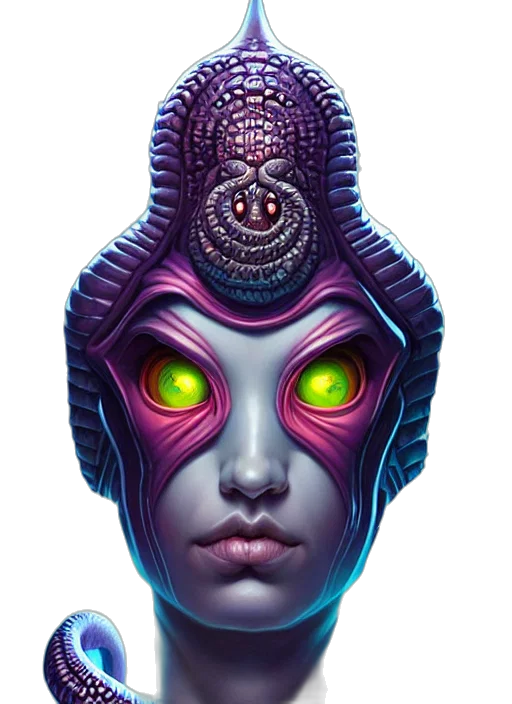 mask, face, robot, creature transparent PNG cut-out