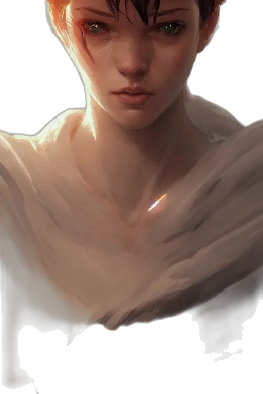 face, creature, mask, staff, photorealistic, fantasy art, oil painting, concept art transparent PNG cut-out