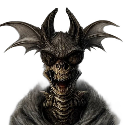 dragon, creature, mask, face transparent PNG cut-out