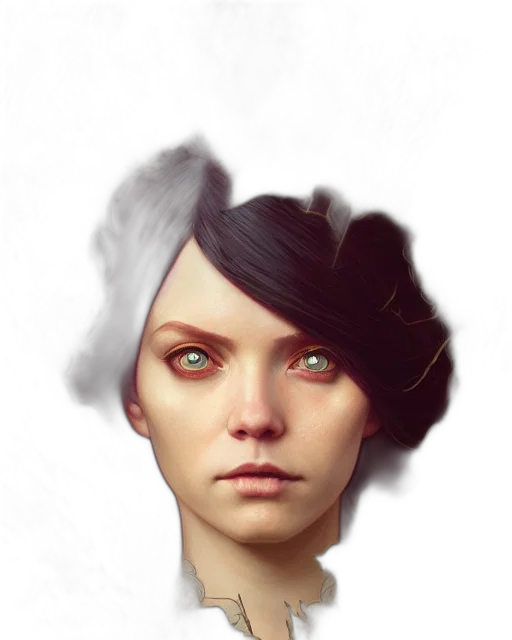 face, mask, staff, robot, photorealistic, concept art, fantasy art, 3d render transparent PNG cut-out