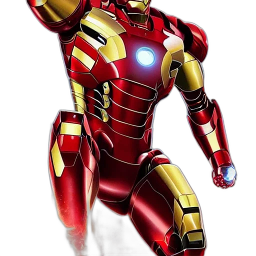 robot, 3d render, comic book art, concept art transparent PNG cut-out