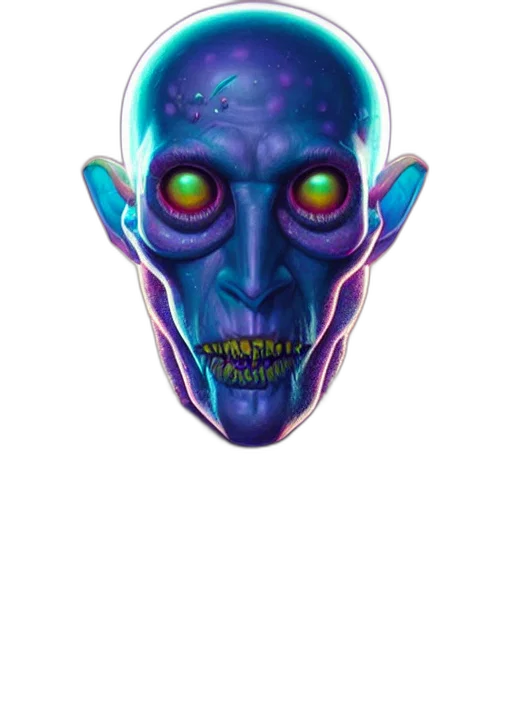 mask, robot, creature, face transparent PNG cut-out