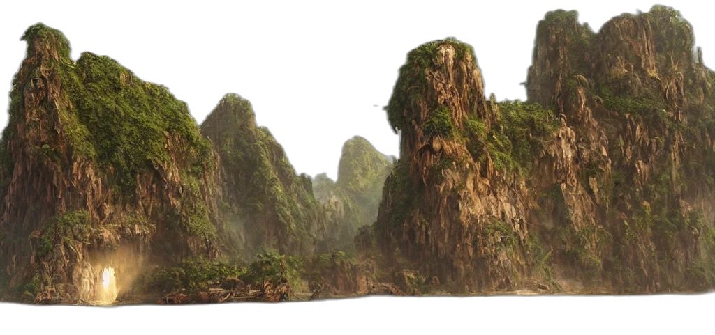 hair, tree, dragon, sword transparent PNG cut-out